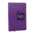 NKJV Study Bible for Kids, Purple Leathersoft: The Premier Study Bible for Children (Ages 7-12) - Imitation Leather