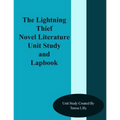 The Lightning Thief Novel Literature Unit Study and Lapbook - Paperback