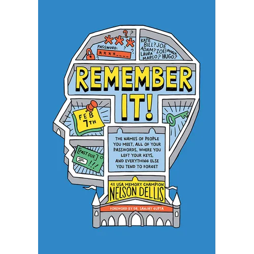 Remember It!: The Names of People You Meet, All of Your Passwords, Where You Left Your Keys, and Everything Else You Tend to Forget - Paperback