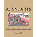 Collectors Classic Cars Coloring Book: Volume 20 - Paperback
