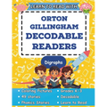 Learn to Read with Orton Gillingham Decodable Readers: Orton Gillingham Materials Phonics Readers for Kindergarten, First Grade, Second Grade, and Thi - Paperback
