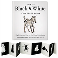 Baby's Black and White Contrast Book: High-Contrast Art for Visual Stimulation at Tummy Time - Board Book
