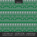 Christmas Pattern Scrapbook Paper Pad 8x8 Decorative Scrapbooking Kit for Cardmaking Gifts, DIY Crafts, Printmaking, Papercrafts, Green Knit Ugly Swea - Paperback