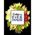 Calm the F * ck Down: An Irreverent Adult Coloring Book with Flowers Falango, Lions, Elephants, Owls, Horses, Dogs, Cats, and Many More - Paperback